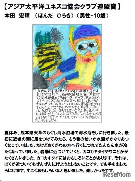 日本の入賞者作品（第11期）