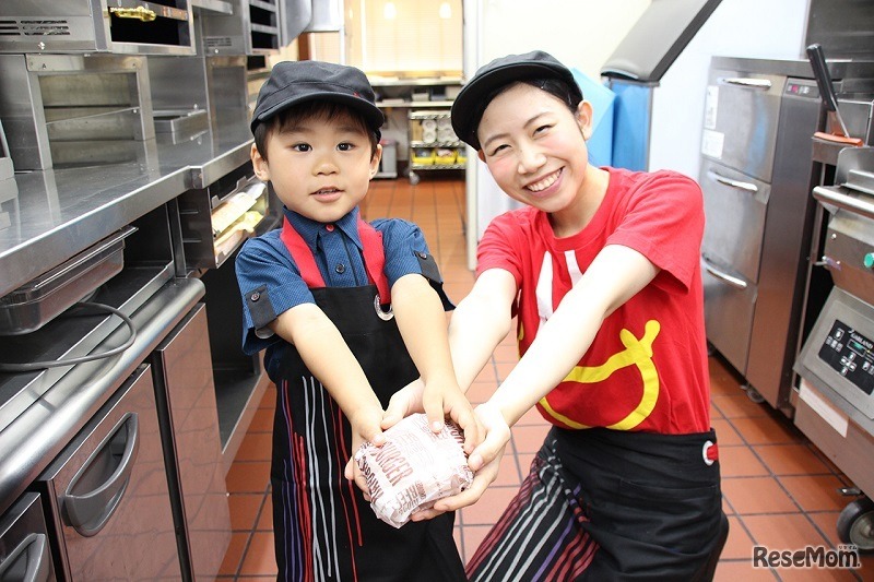 オリジナルバーガー完成！