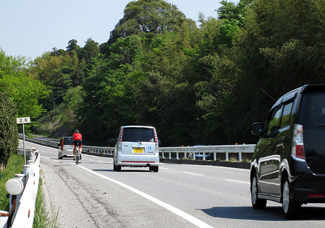 千葉外房有料道路を自転車で走る（軽車両等30円、9月30日まで無料）