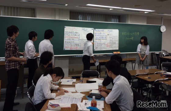 プレゼン。部門間会議を疑似体験