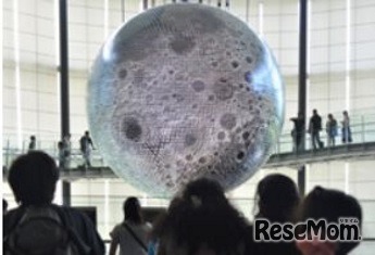 Geo-Cosmosに映る月