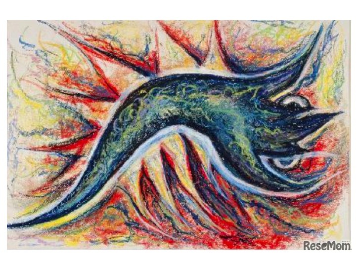 クレパス画の名作を一堂に展示