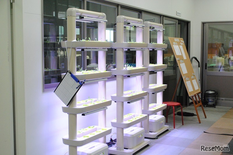 おかやま山陽高校では調理室に設置