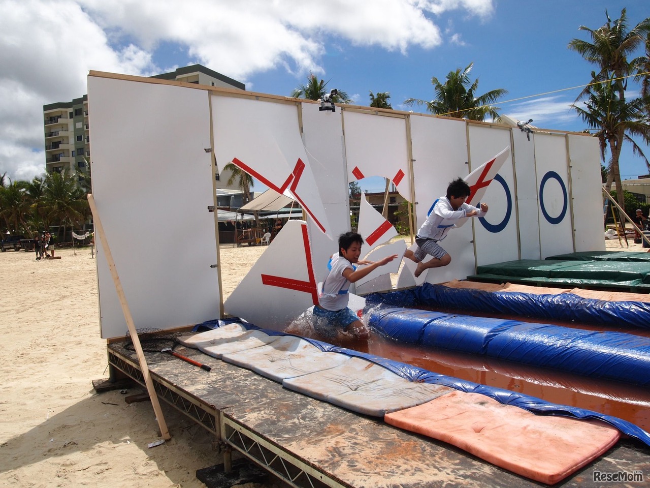 ○×どろんこクイズ (c) NTV