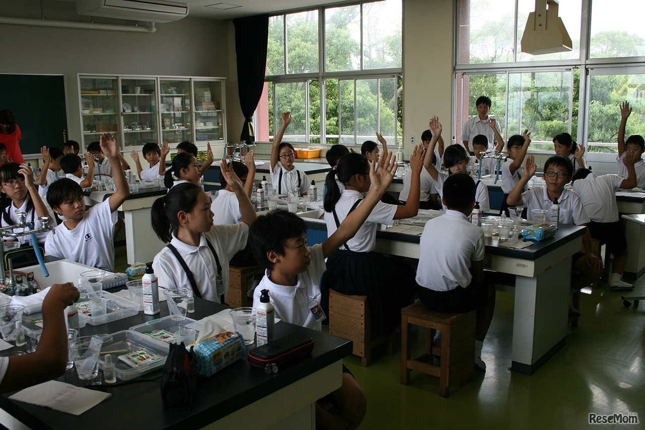 授業のようす（第4回　香川県高松市牟礼南小学校）