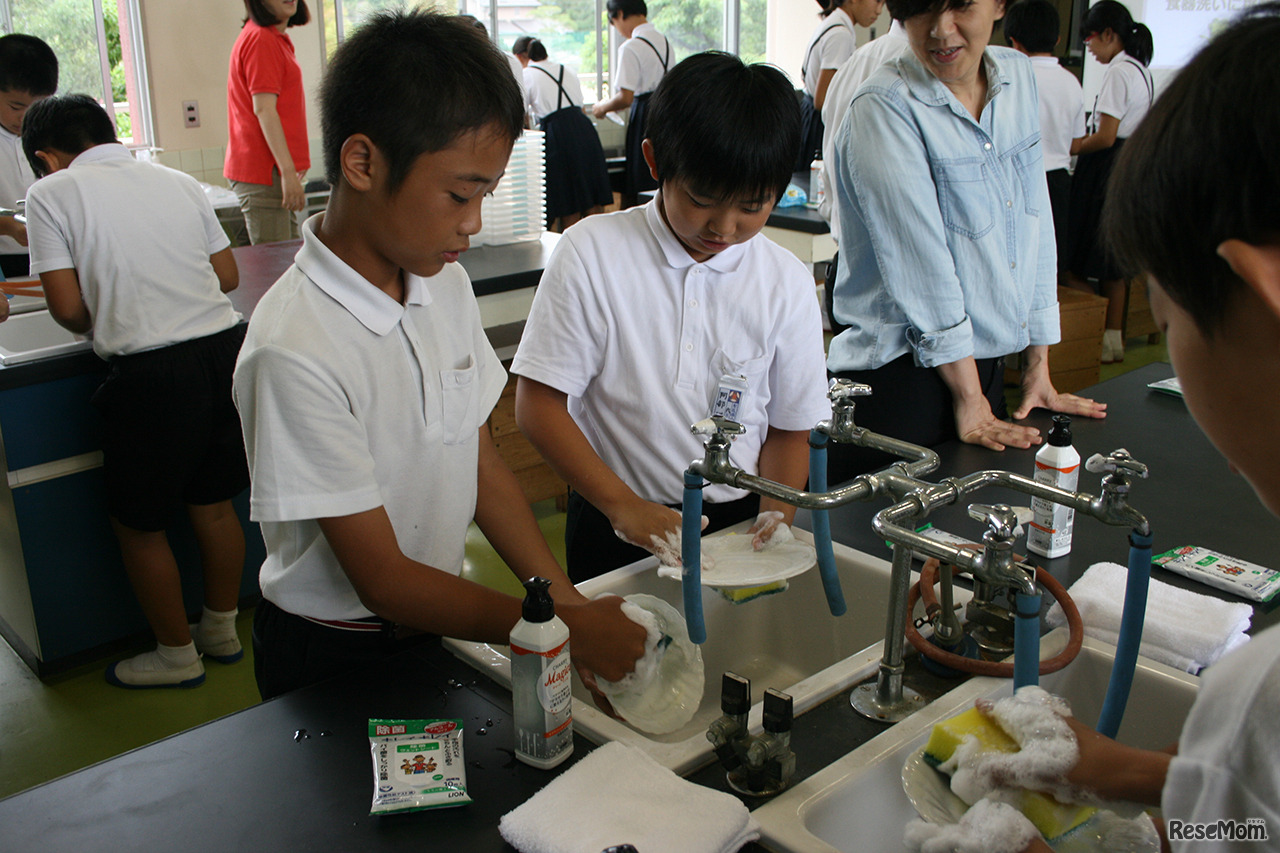 授業のようす（第4回　香川県高松市牟礼南小学校）