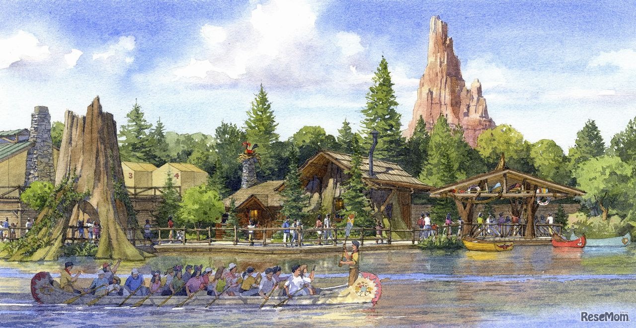 新キャラクターグリーティング施設（イメージ）（c） Disney