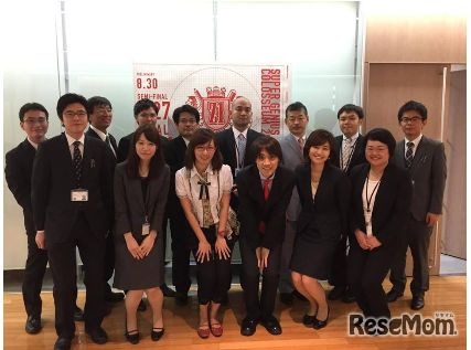 超難問コロシアム2015本選Z会スタッフ、MC吉田尚記アナ、ゆかりんご