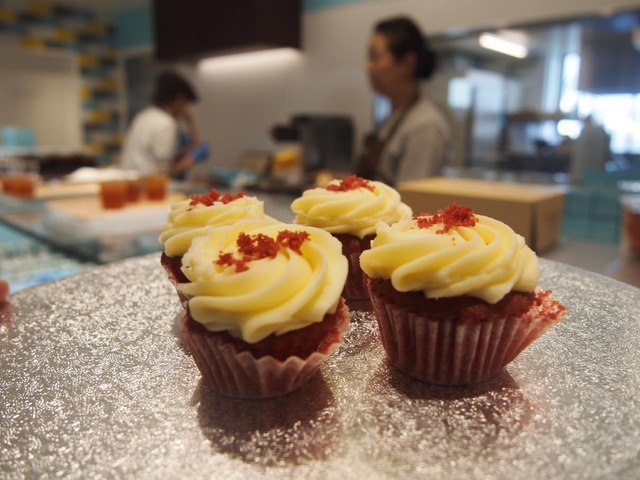 ローラズ・カップケーキ店内
