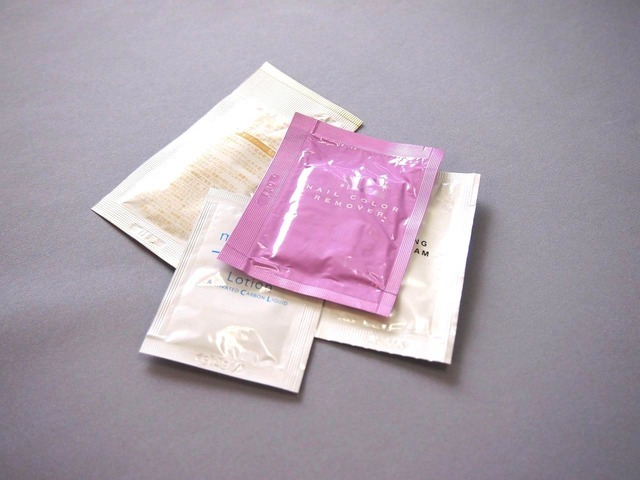 化粧品を買ったときなどにもらえるサンプル