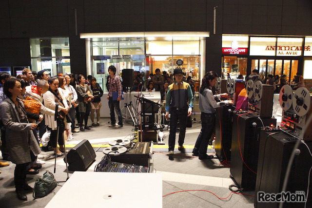 二子玉川ビエンナーレ2014の会場のようす