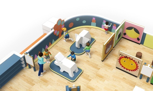 「BUNGU factory」ひらめキッズ（立体ぬりえワークブック）