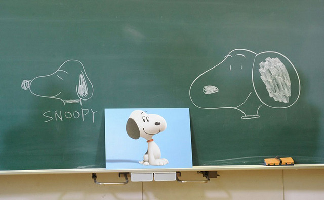 『I LOVE スヌーピー THE PEANUTS MOVIE』公開アフレコ