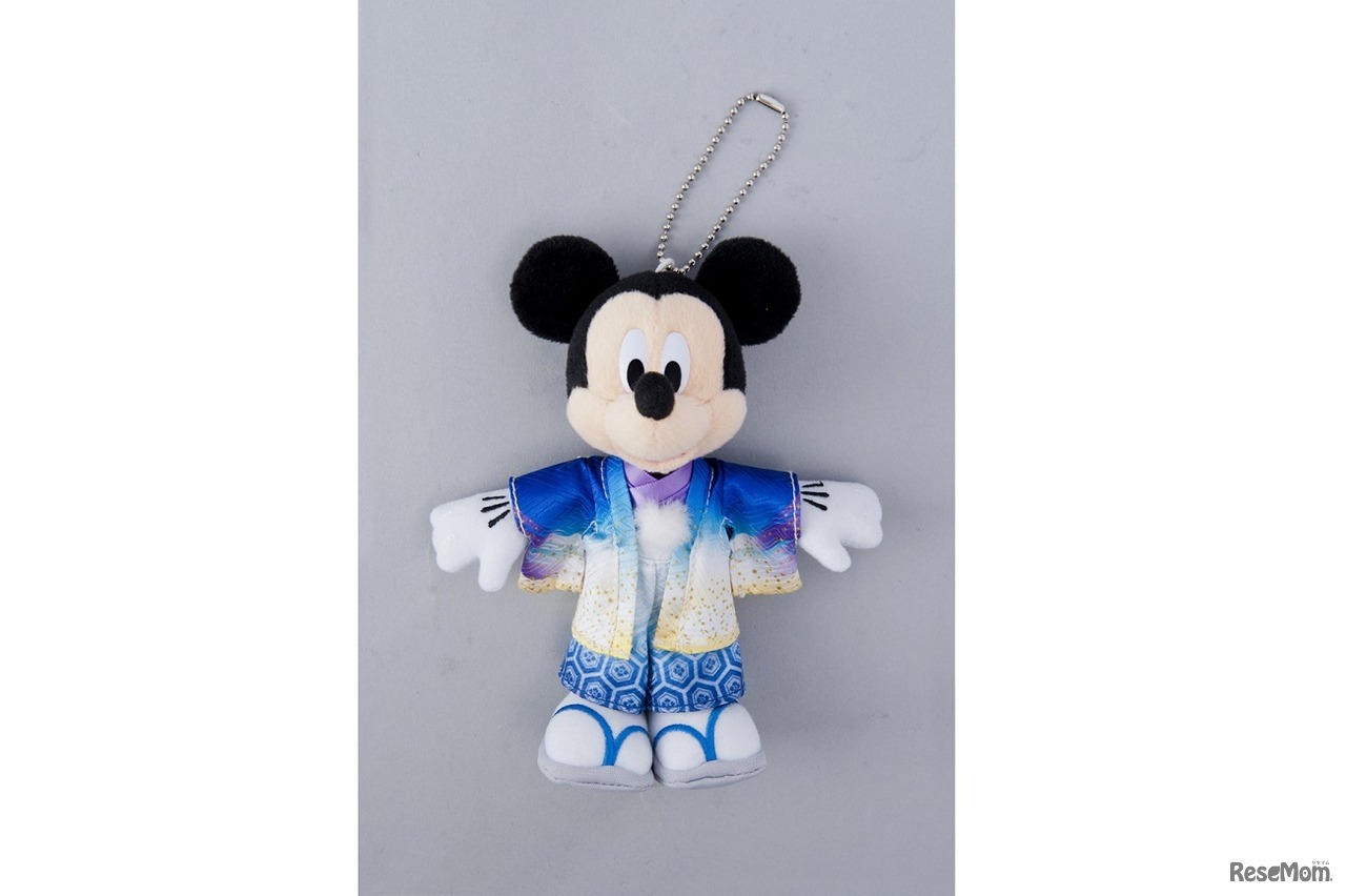 ぬいぐるみバッジ（ミッキーマウス）　(c) Disney