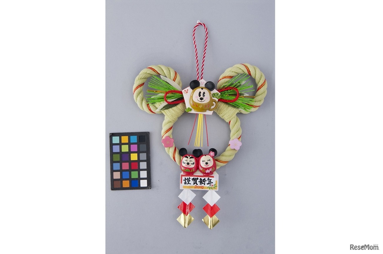 しめ飾り　(c) Disney