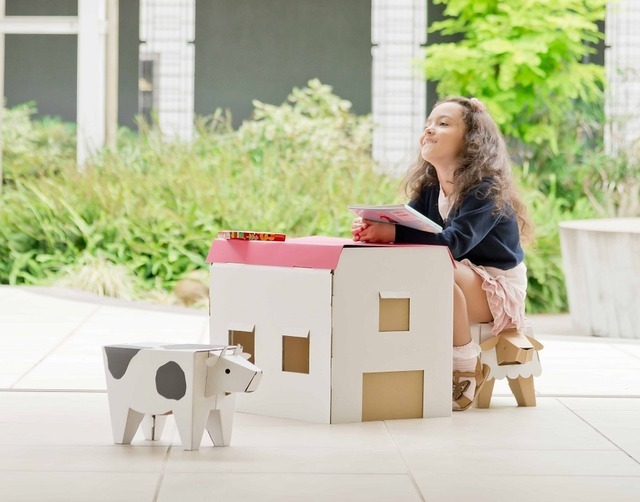 Pasture コドモ ダンボール家具シリーズ