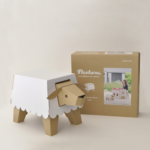 Pasture コドモ ダンボールチェア ヒツジ