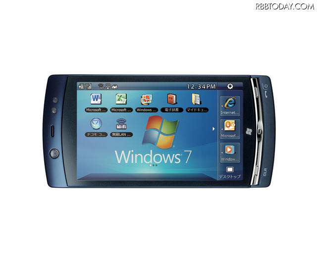 「Windows 7ケータイ F-07C」