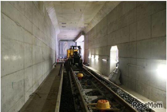 見学を予定している工事区間（イメージ）