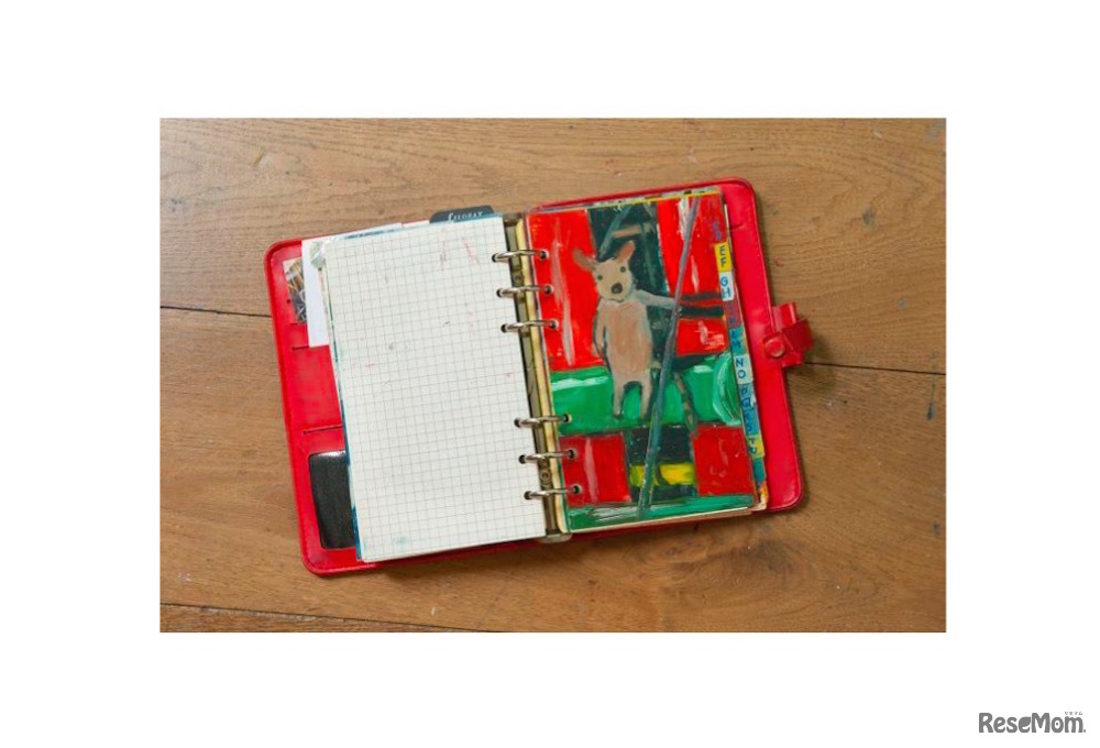 作者ゲオルグ・ハレンスレーベンが妻アン・グットマンに贈った「赤い手帳」