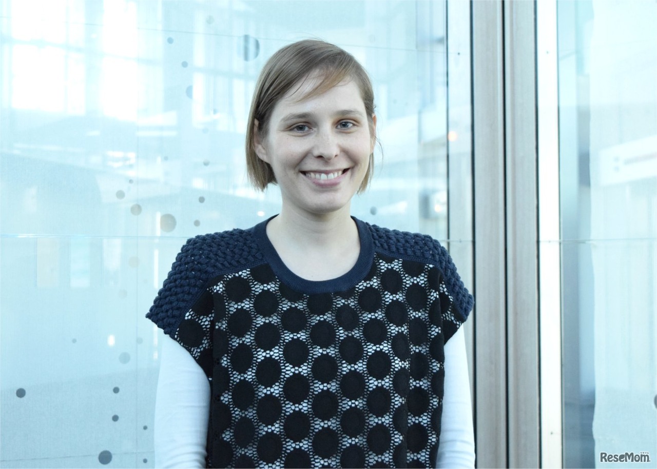 研究所スタッフ、コピーライターのキリーロバ・ナージャ氏