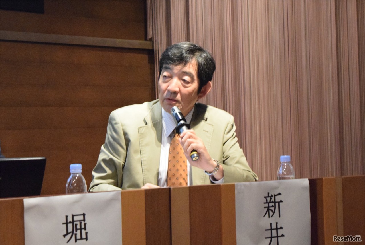 ベネッセ教育総合研究所理事長、検討会議委員の新井健一氏