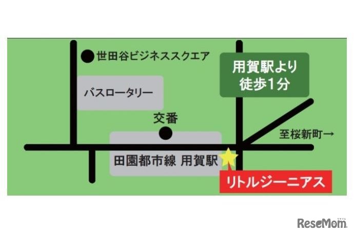 説明会会場・リトルジーニアスへのアクセス