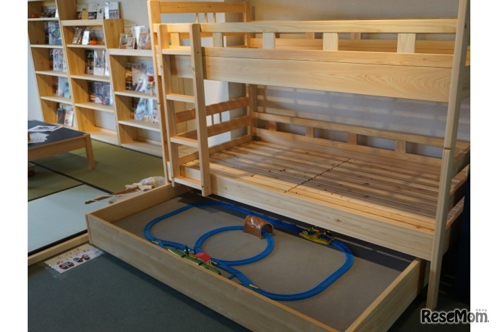 子どもの秘密基地2段ベッド