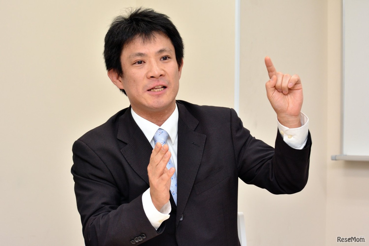 湘南ゼミナール 事業本部教務部長 伊藤圭以氏（撮影：稲葉九）