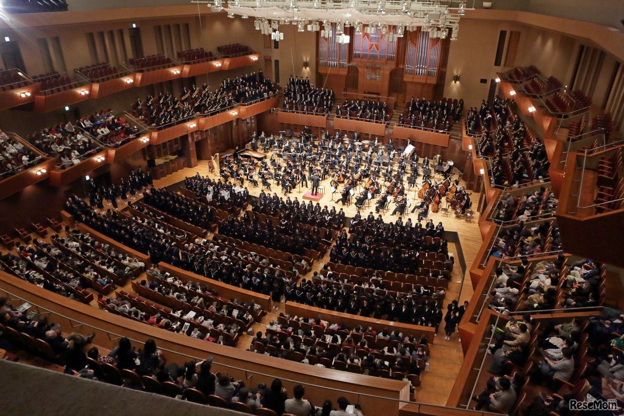 「はじめましてオーケストラ～大阪フィルと中学生の共演～」過去のようす