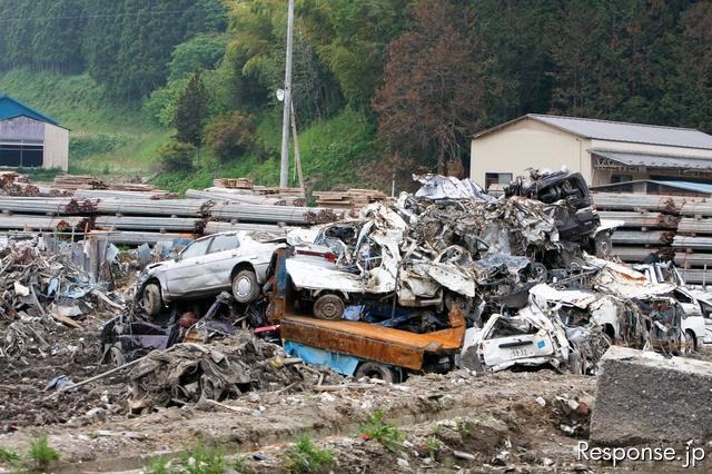 東日本大震災発生から3か月