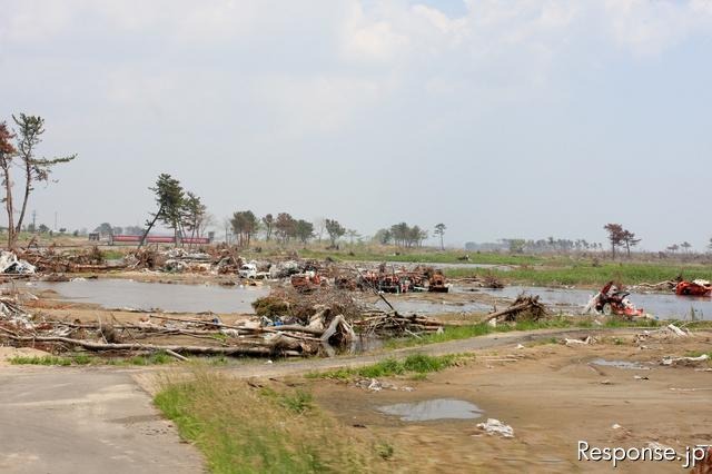 東日本大震災発生から3か月