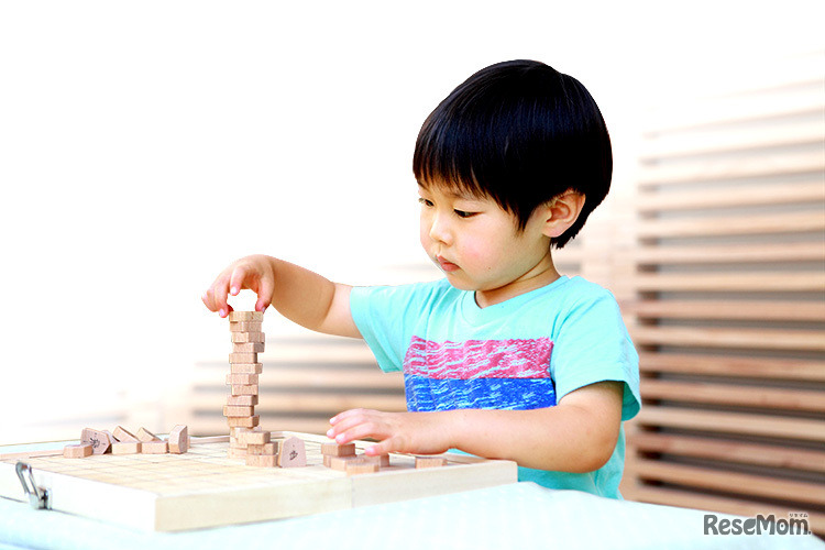 駒あそび（積木・横）