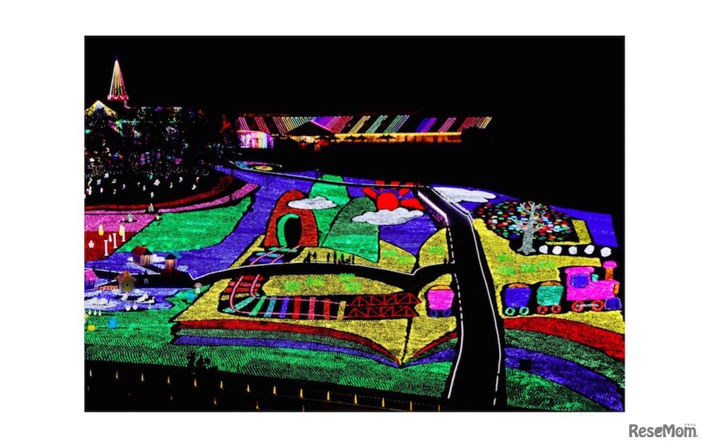 ウィンターイルミネーション（画像提供：東京ドイツ村）