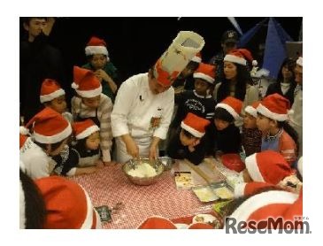 パティシエと一緒にクッキー作り