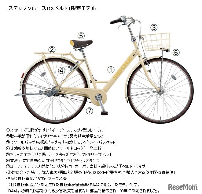 ステップクルーズ 限定モデル