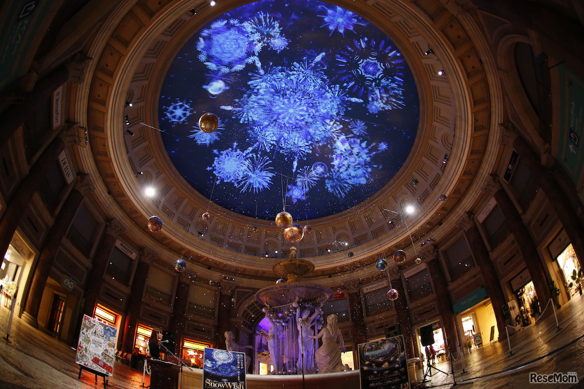 SNOW WISHと3Dプロジェクションマッピングが初コラボ