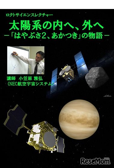 太陽系の内へ、外へ－はやぶさ2、あかつきの物語－