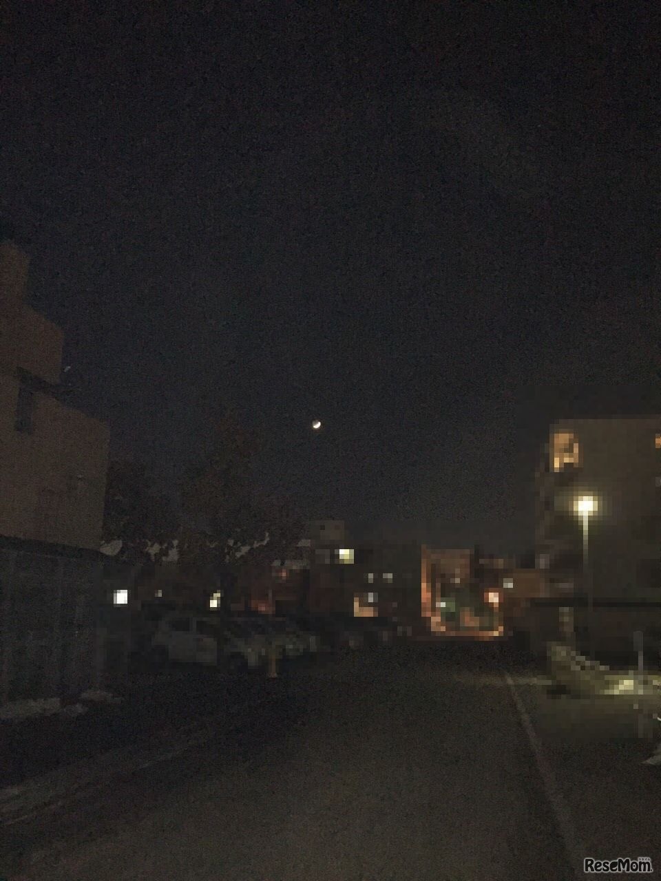 写真1　北海道札幌市厚別区のようす（17:17）