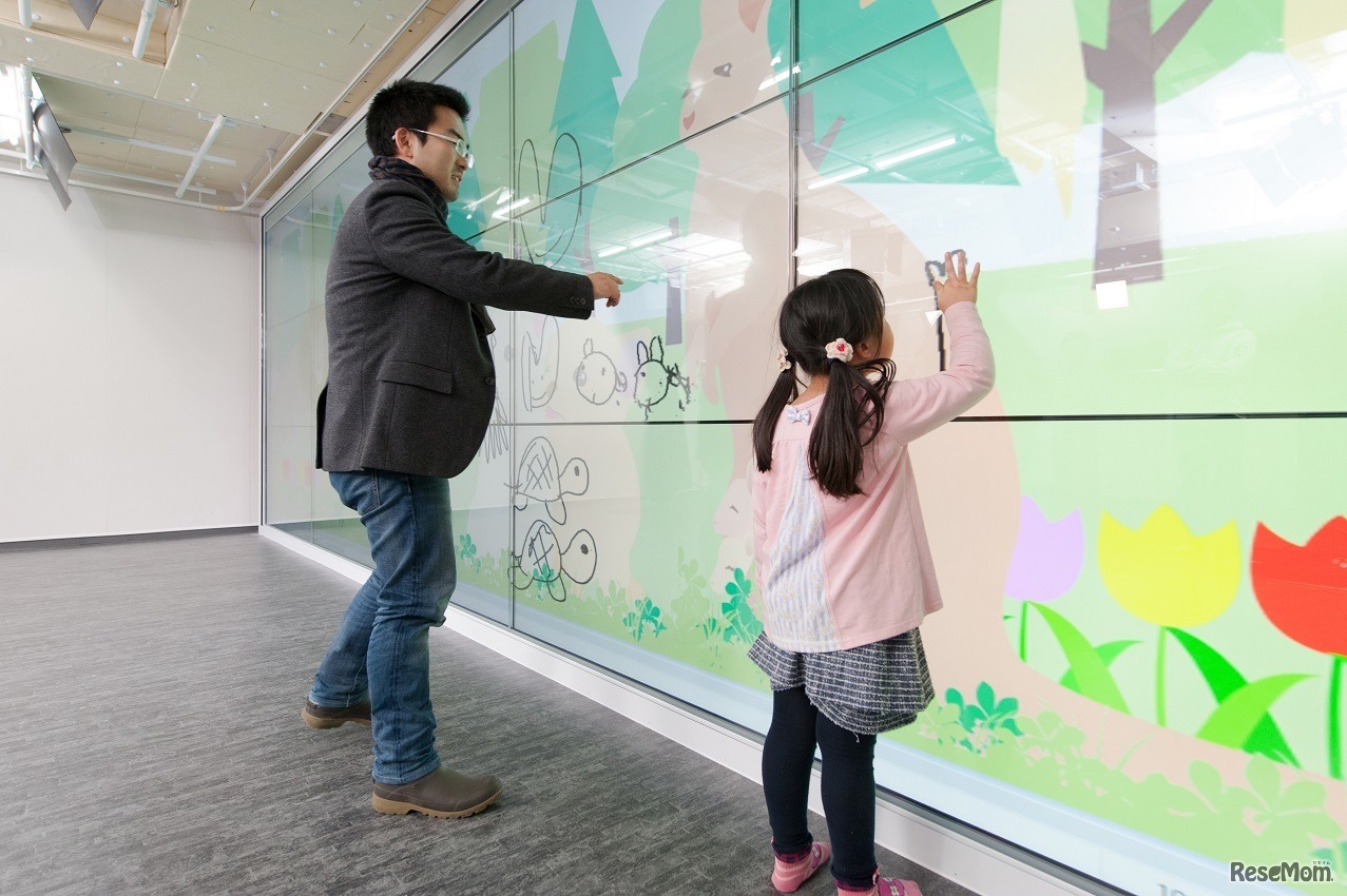 電子黒板使用シーンのイメージ