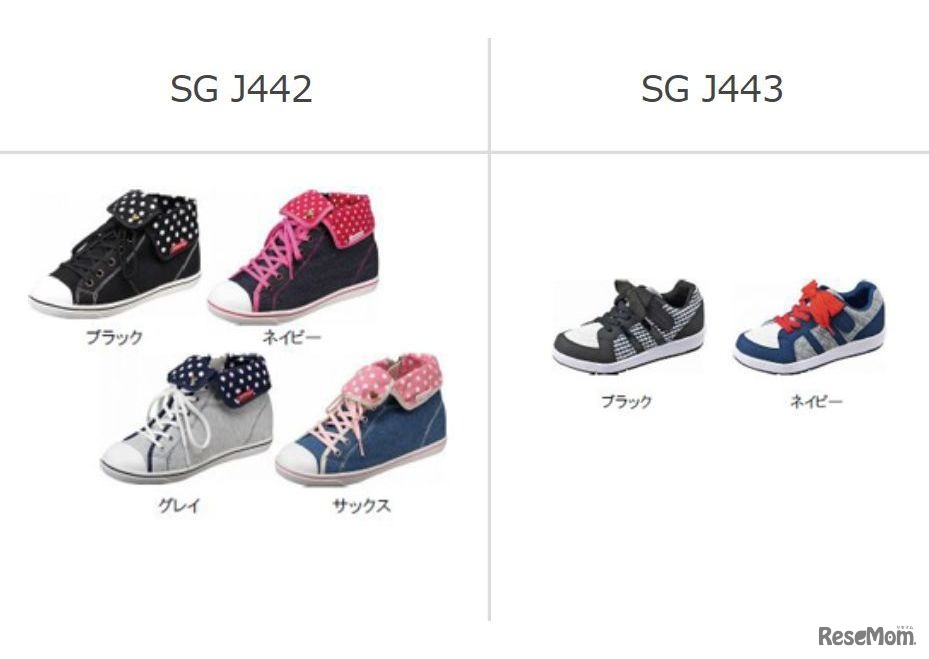 ムーンスター「アップルワンピース」シリーズ