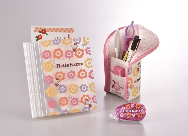 ハローキティのオリジナル文具　(c) 1976, 2016 SANRIO CO.,LTD.　APPROVAL No. G563079