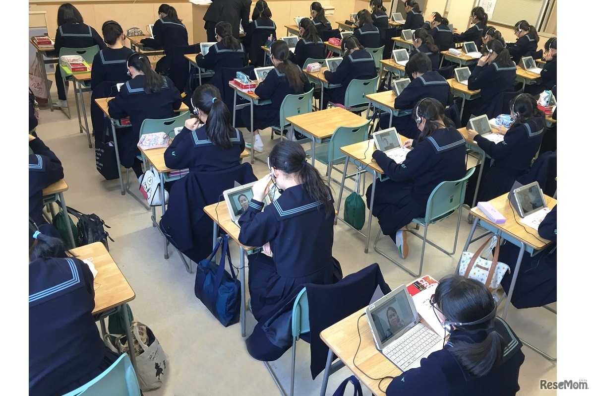 デモレッスンのようす