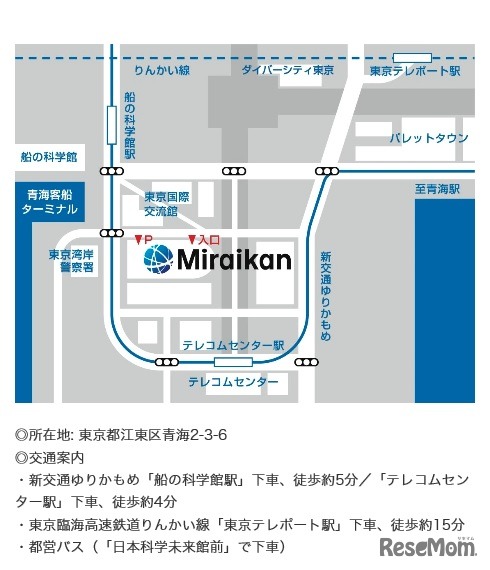 会場への交通アクセス