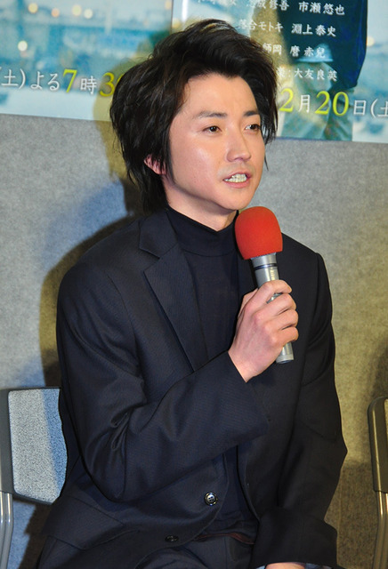 藤原竜也／「海底の君へ」完成報告会見