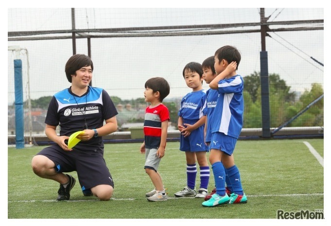 スクールの対象は3歳児から小学生
