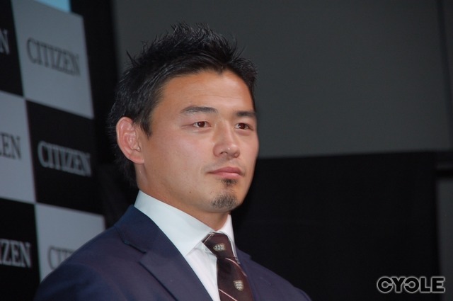 五郎丸歩がシチズンのブランドアンバサダーに就任（2016年2月2日）