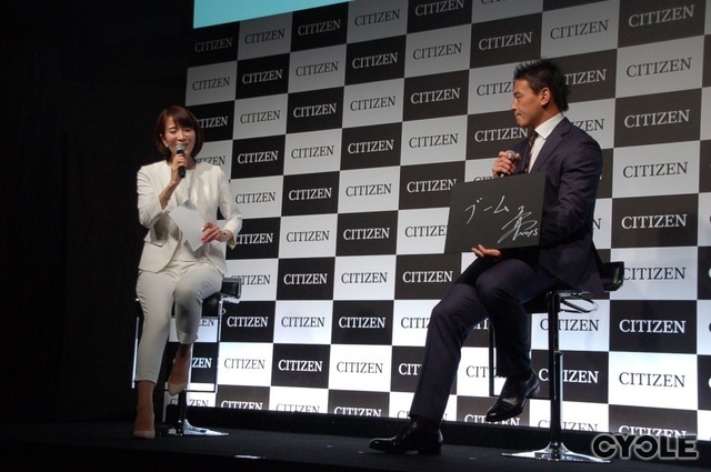 五郎丸歩がシチズンのブランドアンバサダーに就任（2016年2月2日）