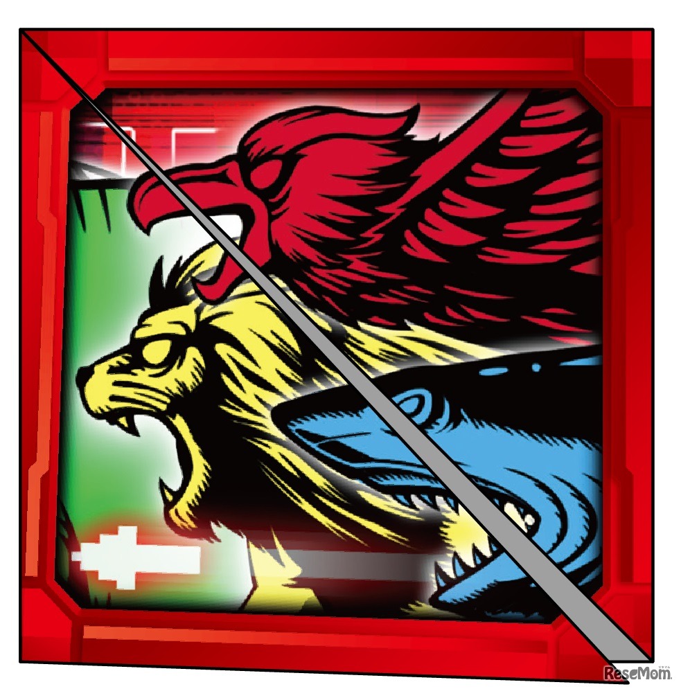 動物戦隊ジュウオウジャーのおりカチイメージ (c) 2016 テレビ朝日・投映AG・東映