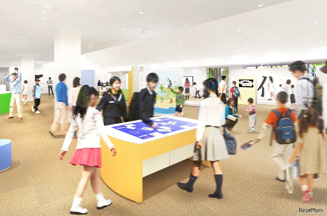 漢字ミュージアム　2階　イメージ画像